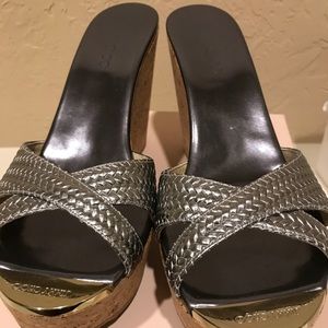 Metallic wedges perfect neutral elegant wedge